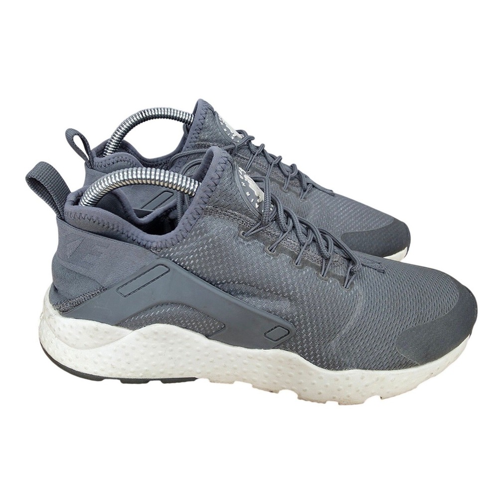 Nike Air Huarache Run Ultra Running Shoes Womens 9.5 Gray Sneakers 819151-006